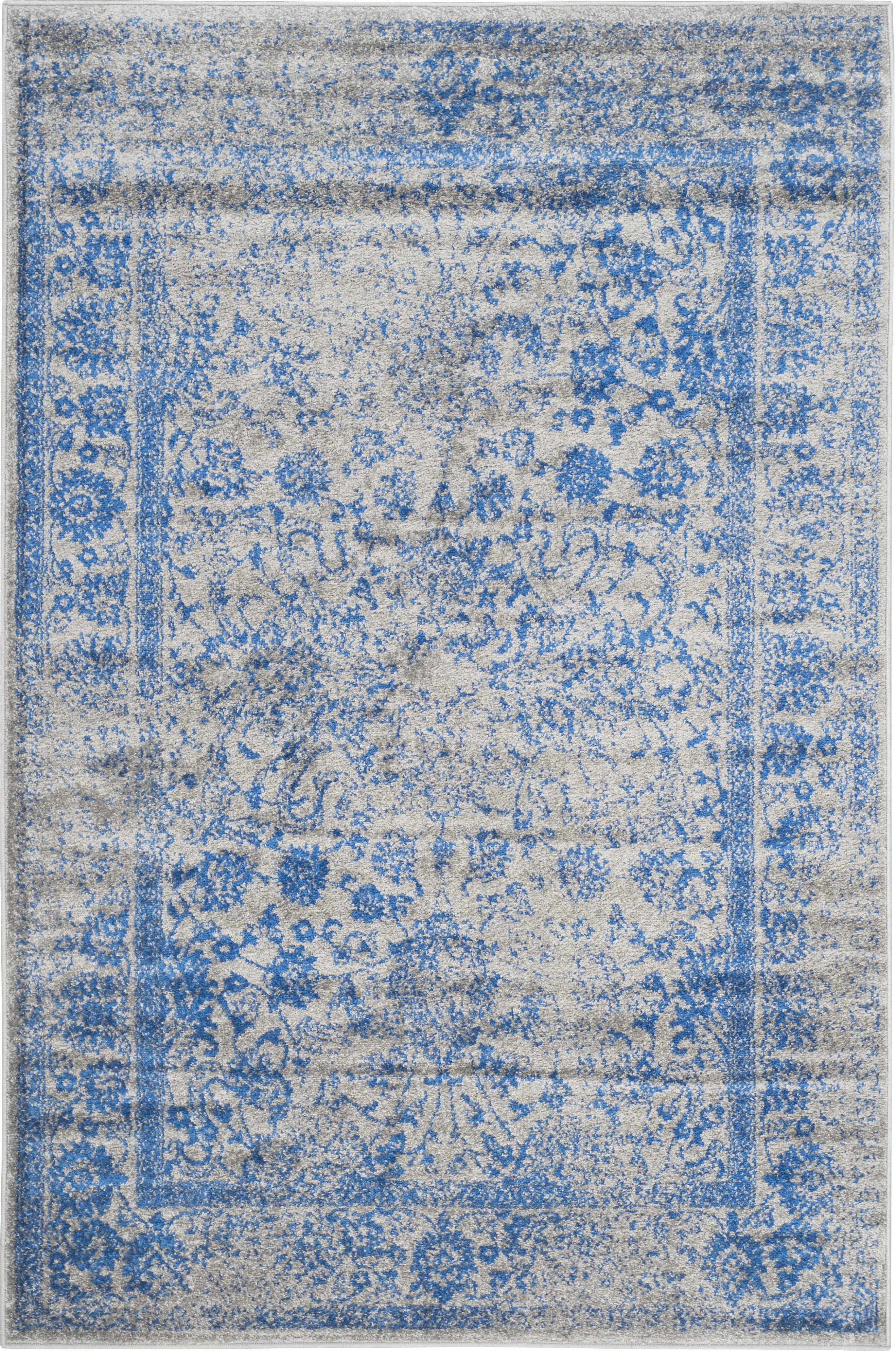 Ardyne Blue 6' x 9' Rug - Thumbnail - Image 1