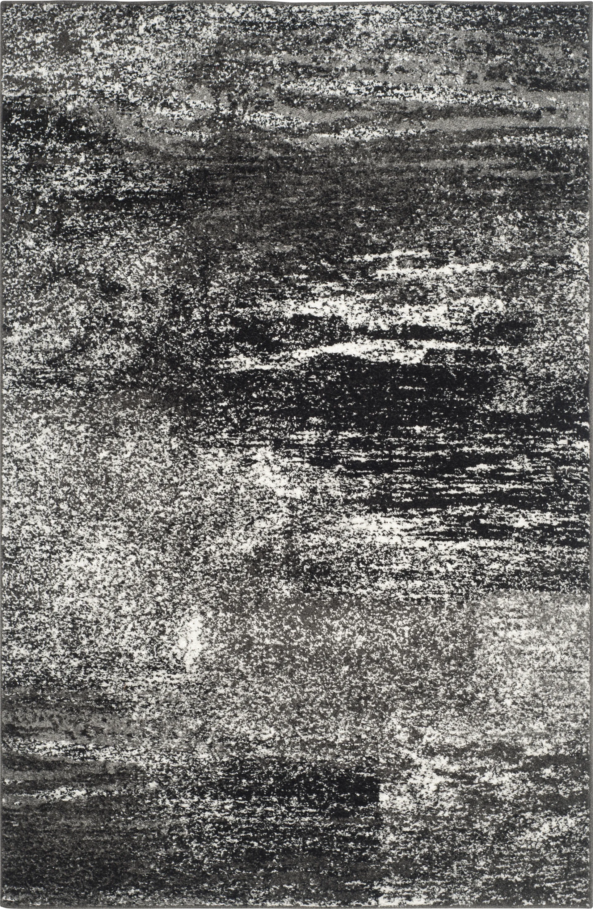 Anvar Silver 5' x 8' Rug - Image 1