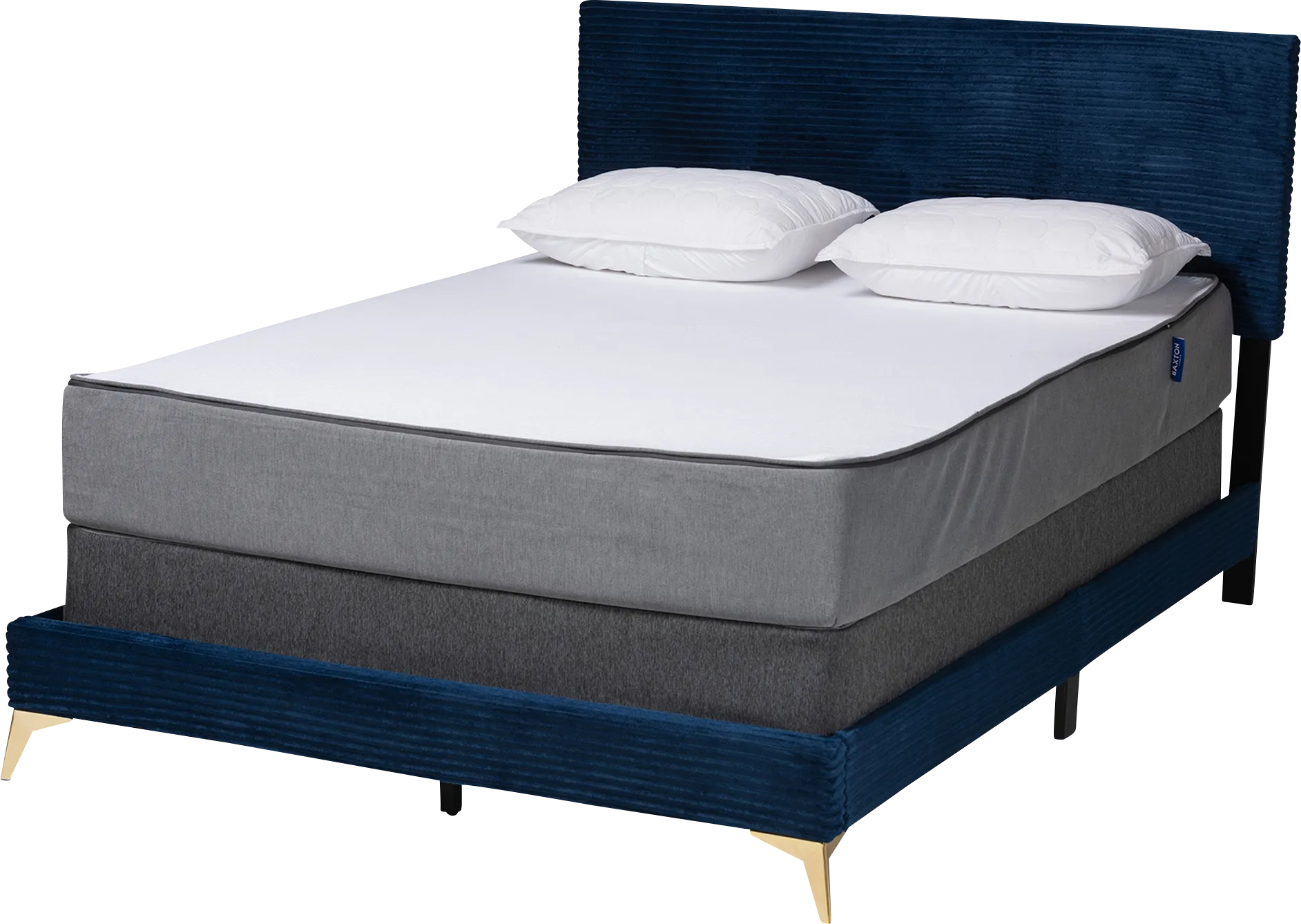 Alachua Blue Queen Bed - Image 1