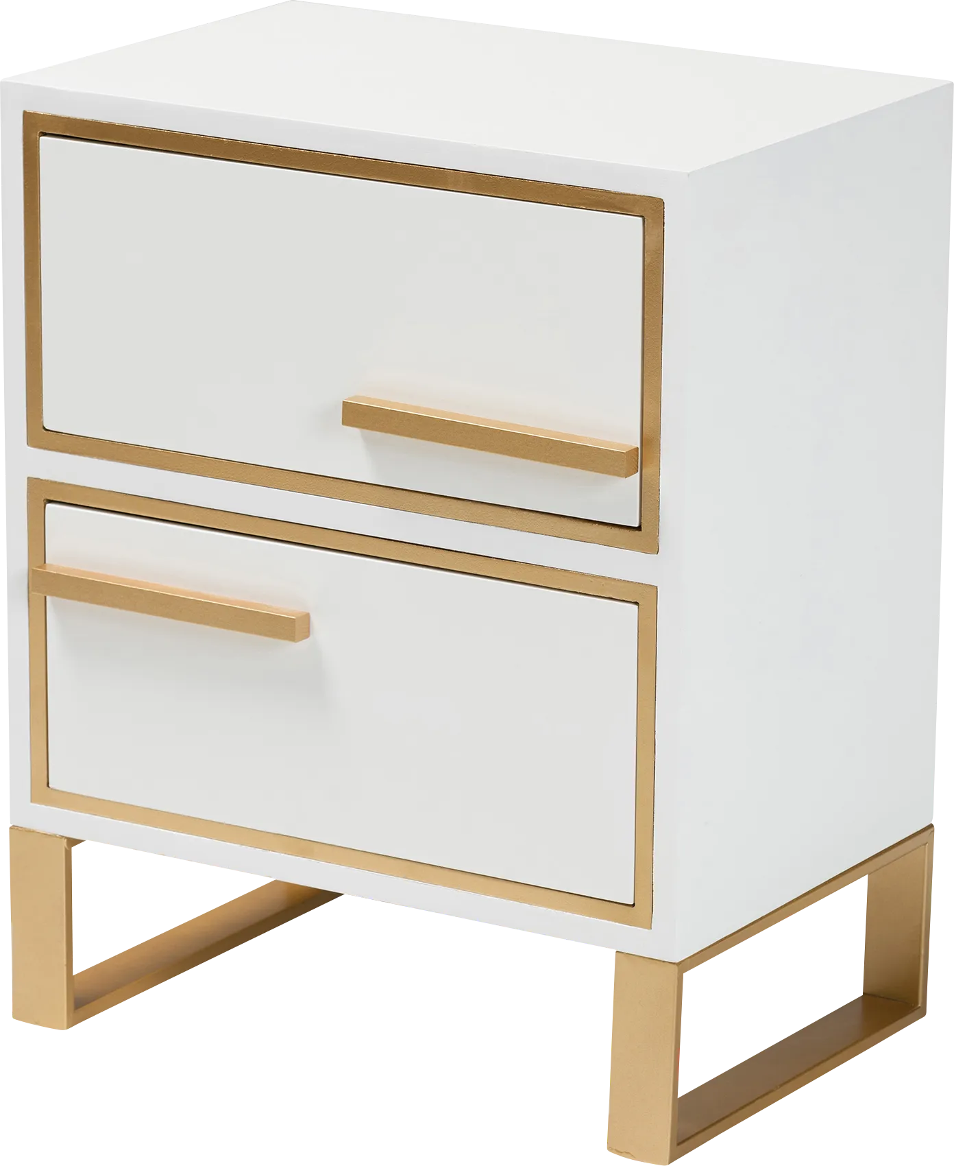 Coveyrise White Nightstand - Thumbnail - Image 1