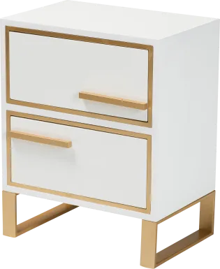 Coveyrise White Nightstand