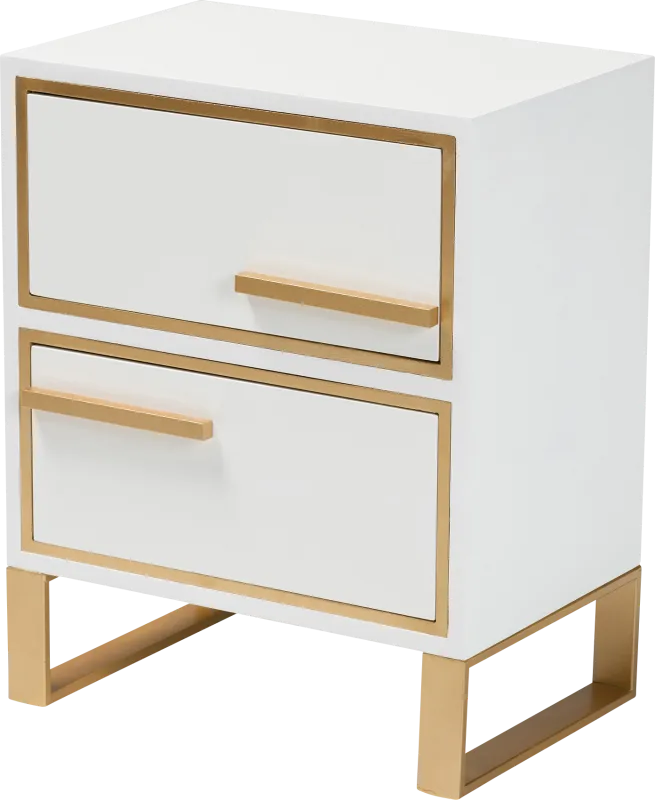 Coveyrise White Nightstand