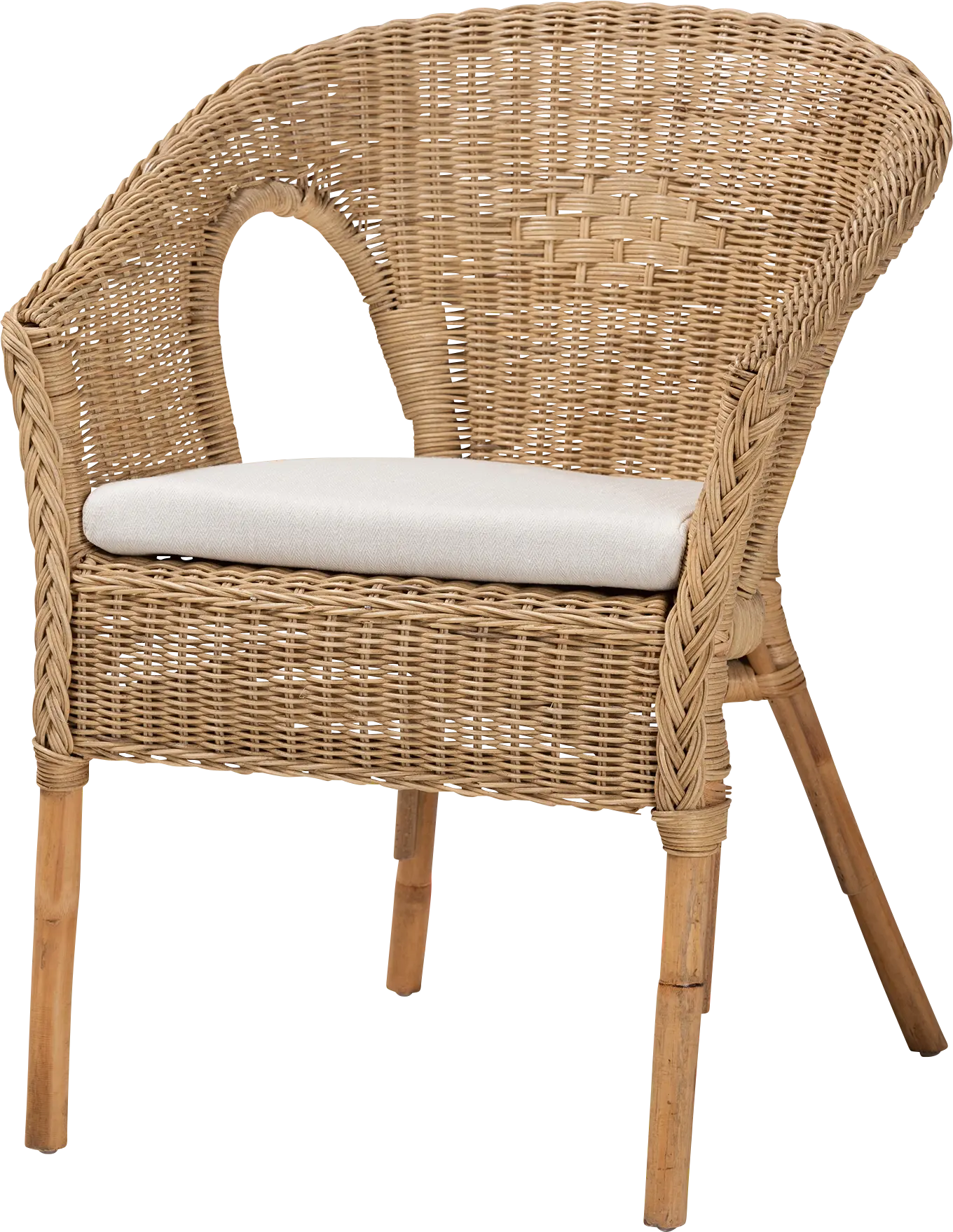 Ucita Brown Arm Chair