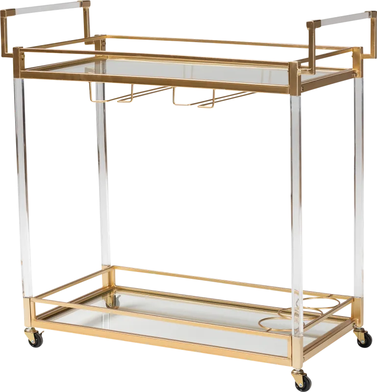 Nochaway Gold Bar Cart
