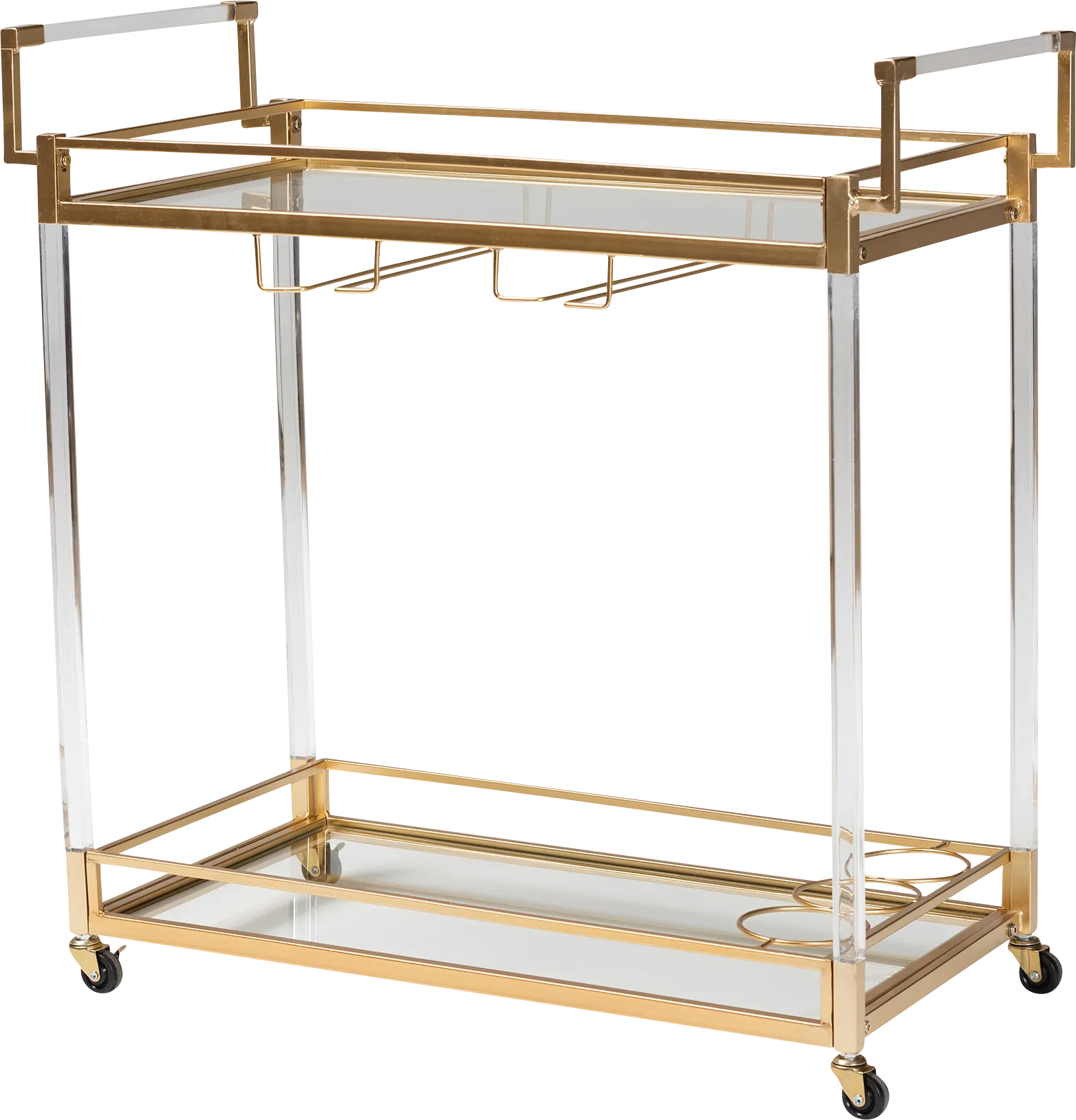 Nochaway Gold Bar Cart - Image 1