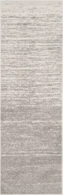 Omeir Light Gray 2'6 x 8' Runner Rug