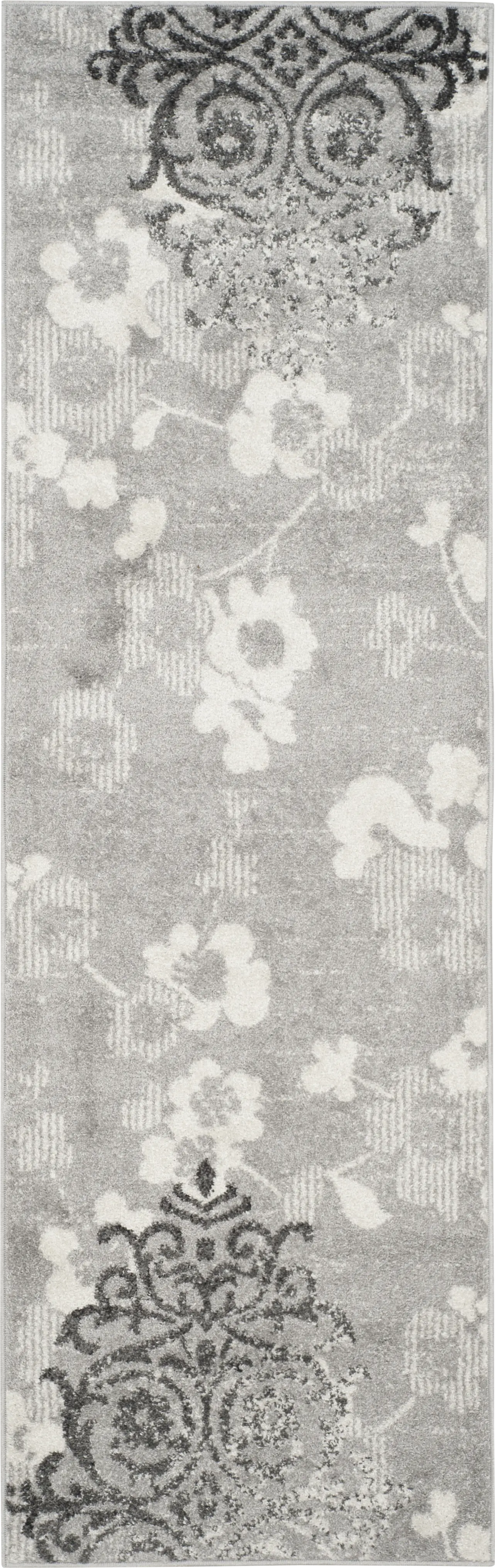 Clarisse Silver 2'6 x 8' Runner Rug