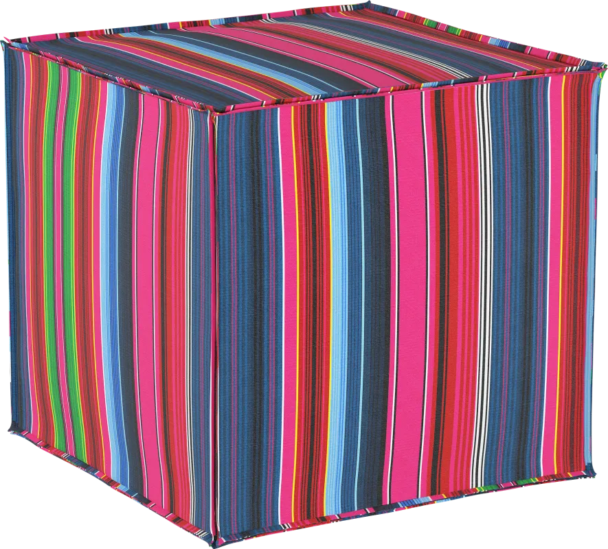 Guadiana Red Ottoman