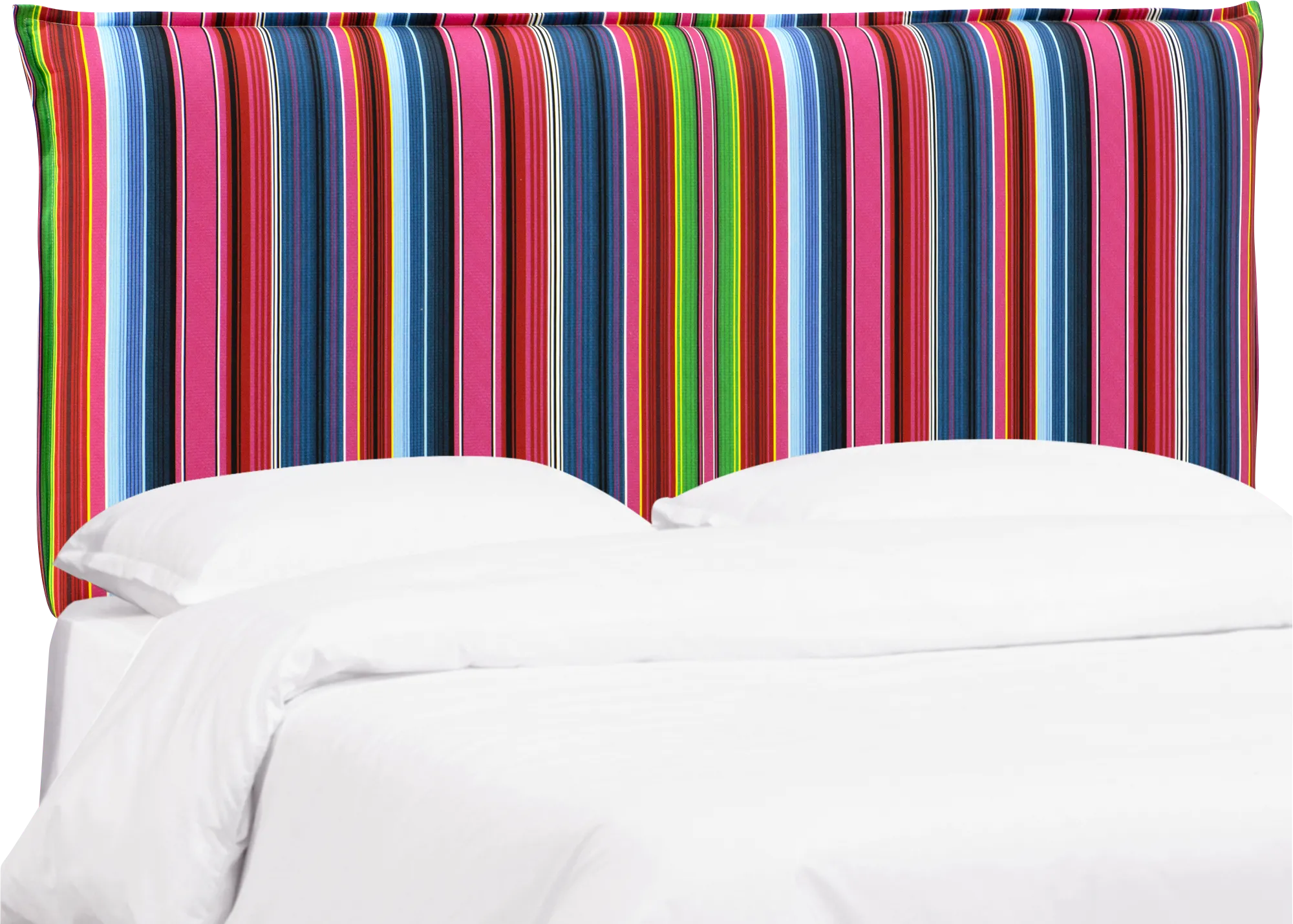 Guadiana Red Queen Upholstered Headboard