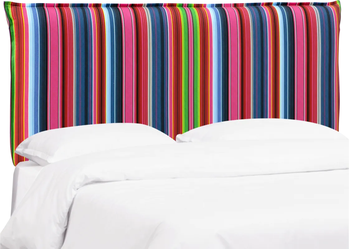 Guadiana Red Queen Upholstered Headboard