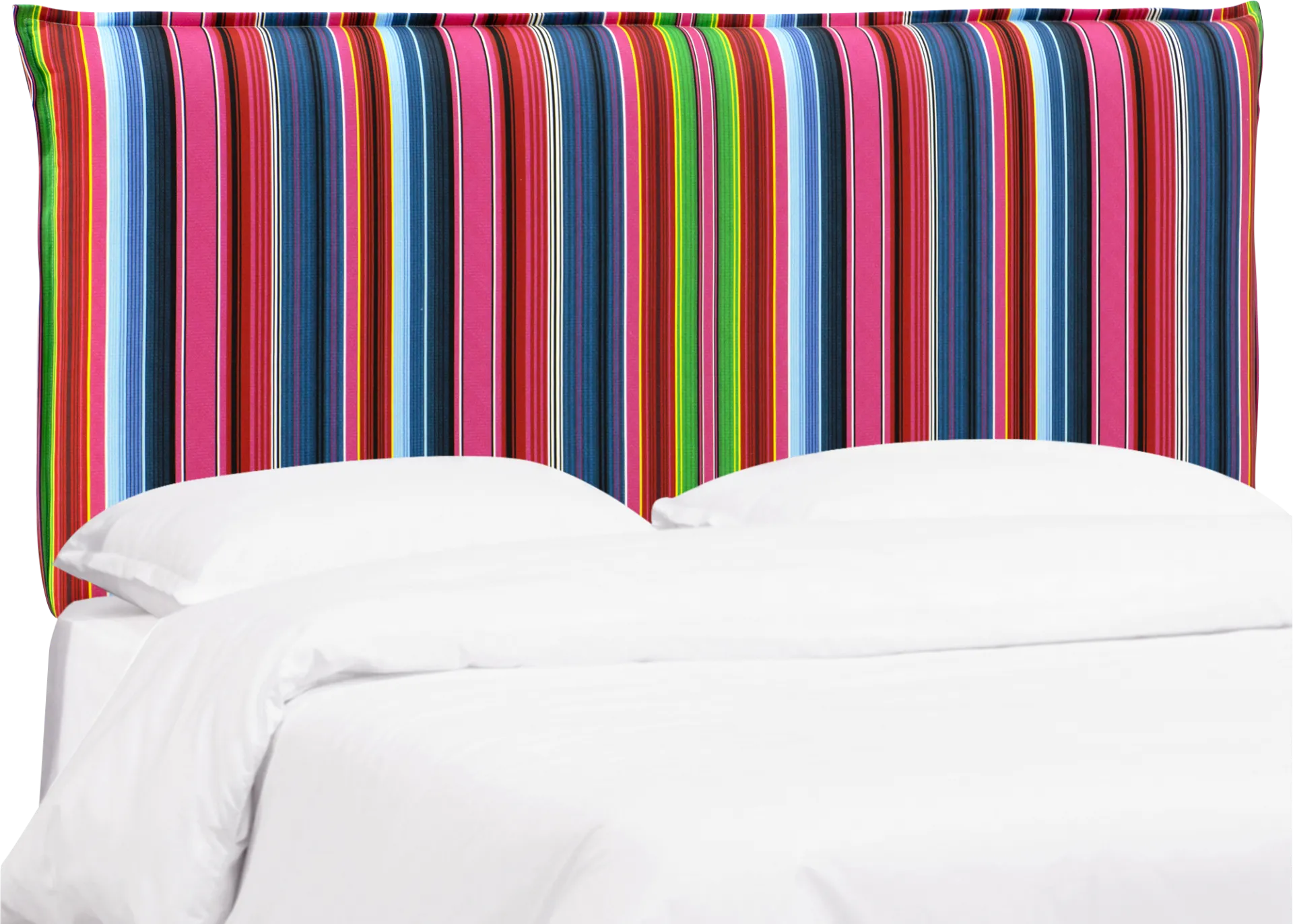 Kids Guadiana Red Twin Upholstered Headboard - Image 1