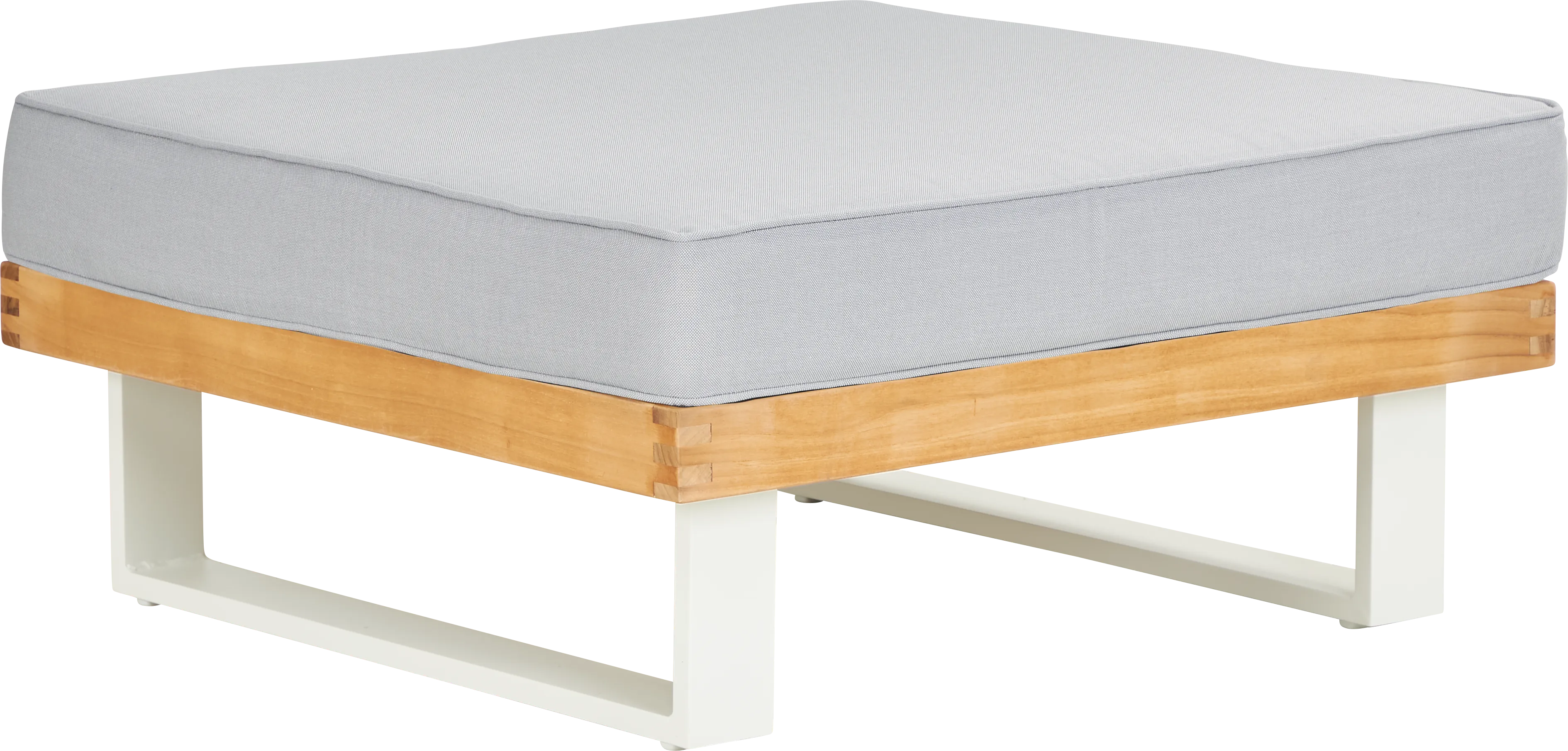 Platform Teak Outdoor Side Table - Thumbnail - Image 1