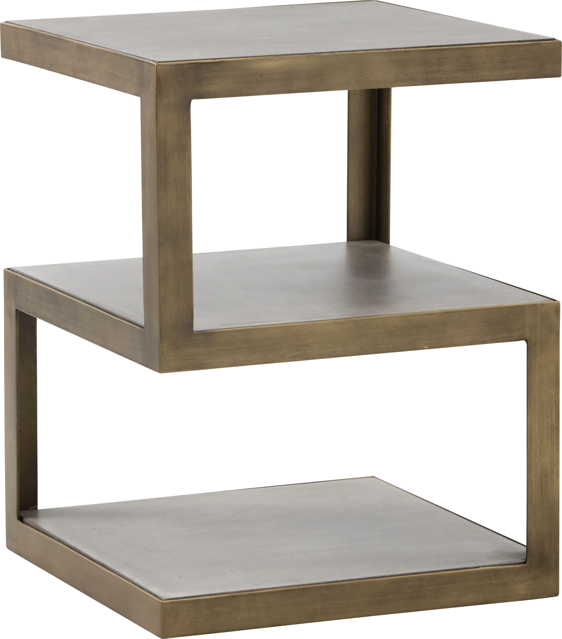 Malik Gray End Table - Image 1