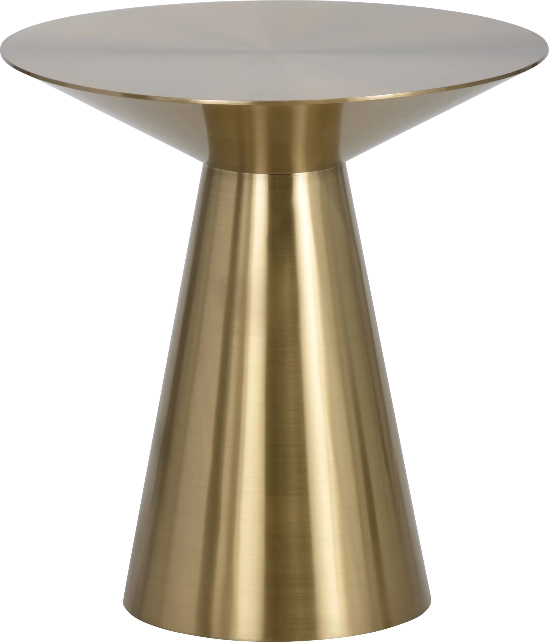 Saliba Gold Side Table - Image 1