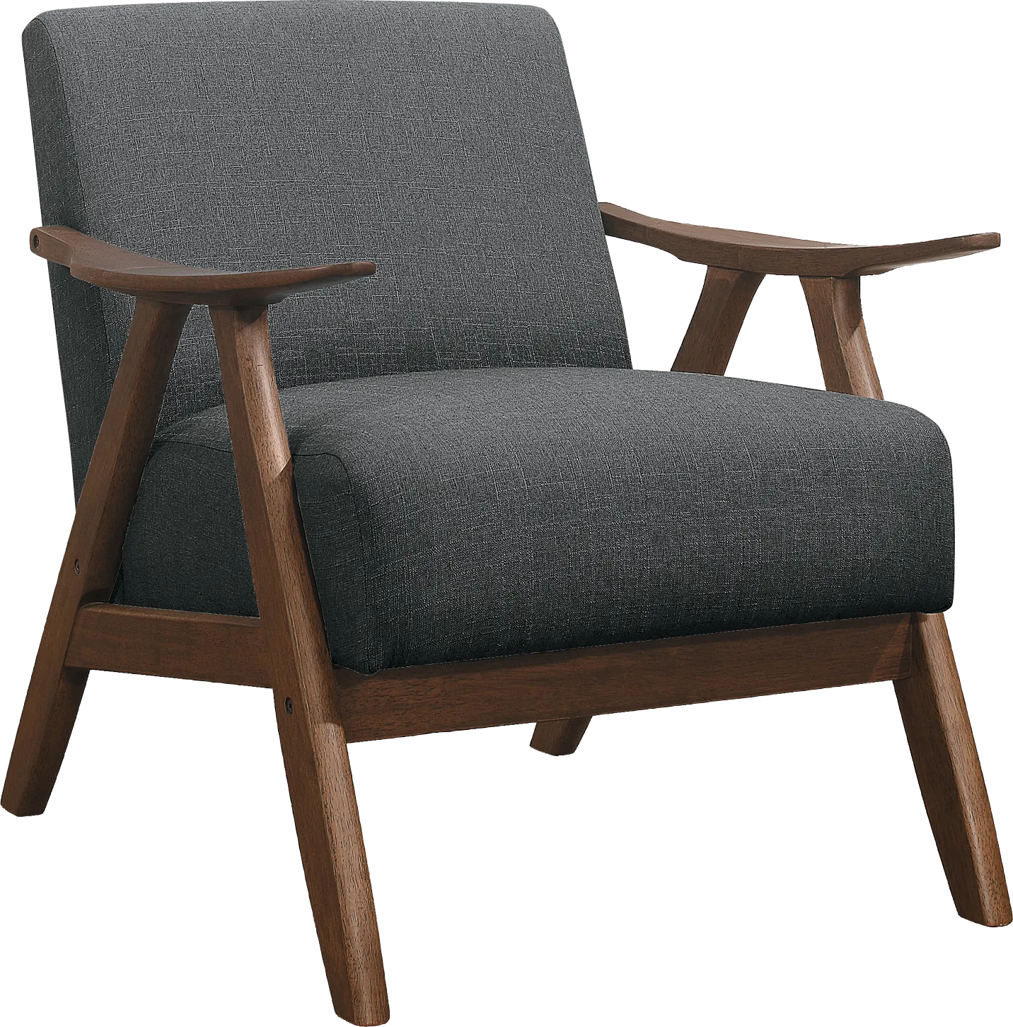 Shinano Gray Accent Chair - Thumbnail - Image 1