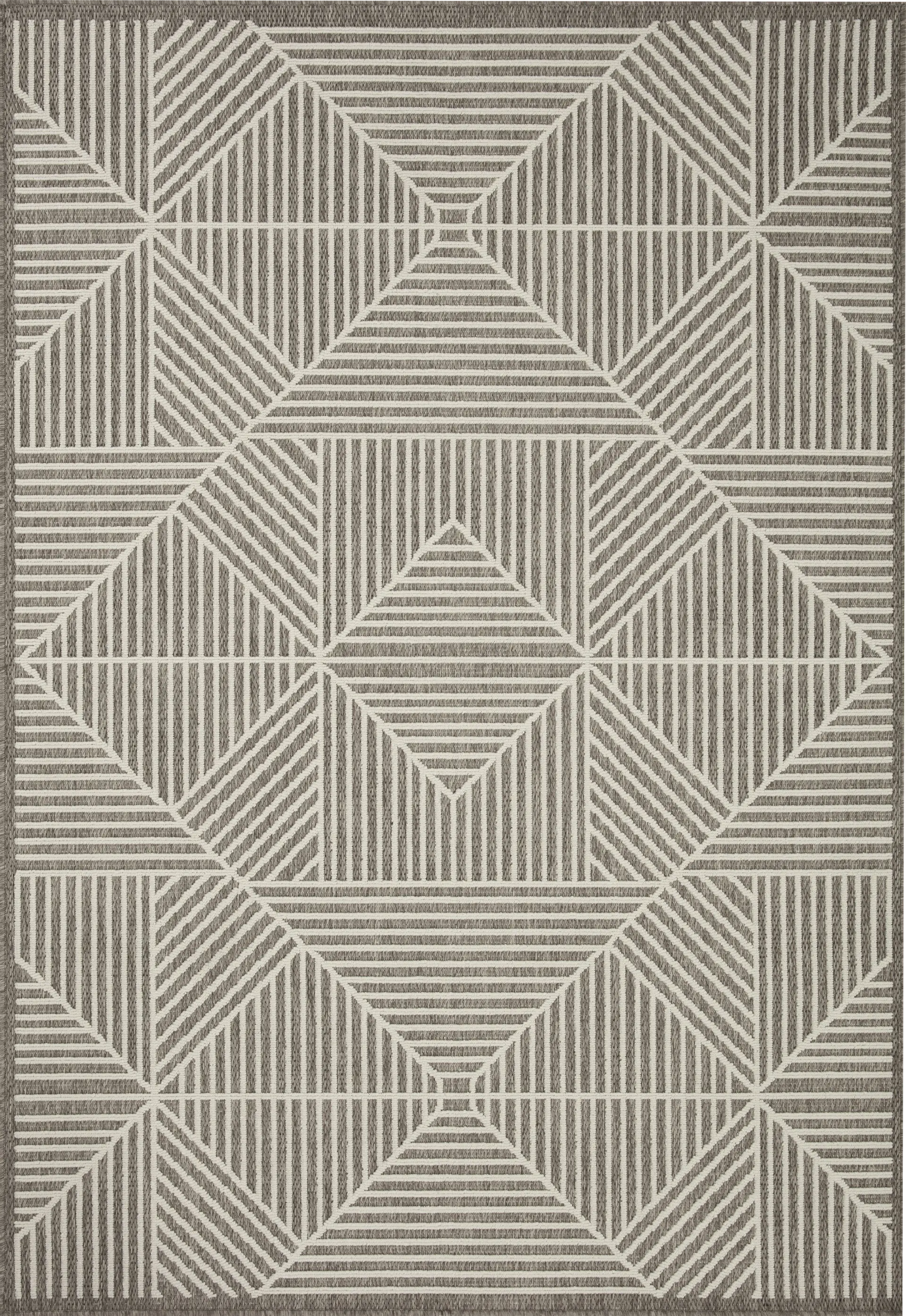Norwalk Taupe 5'3 x 7'7 Indoor/Outdoor Rug
