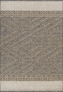 Osiris Taupe 8' x 10' Indoor/Outdoor Rug