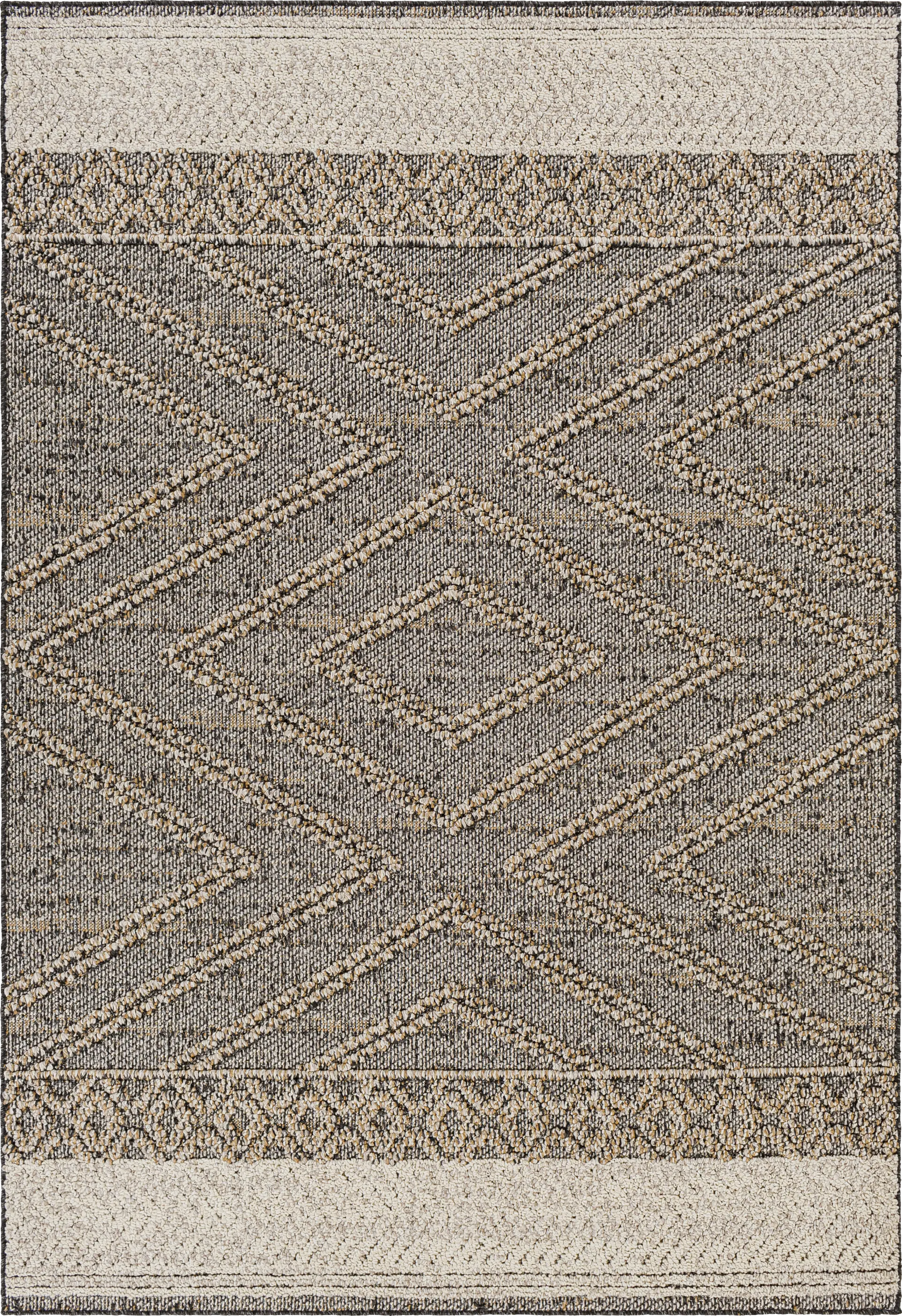 Osiris Taupe 8' x 10' Indoor/Outdoor Rug