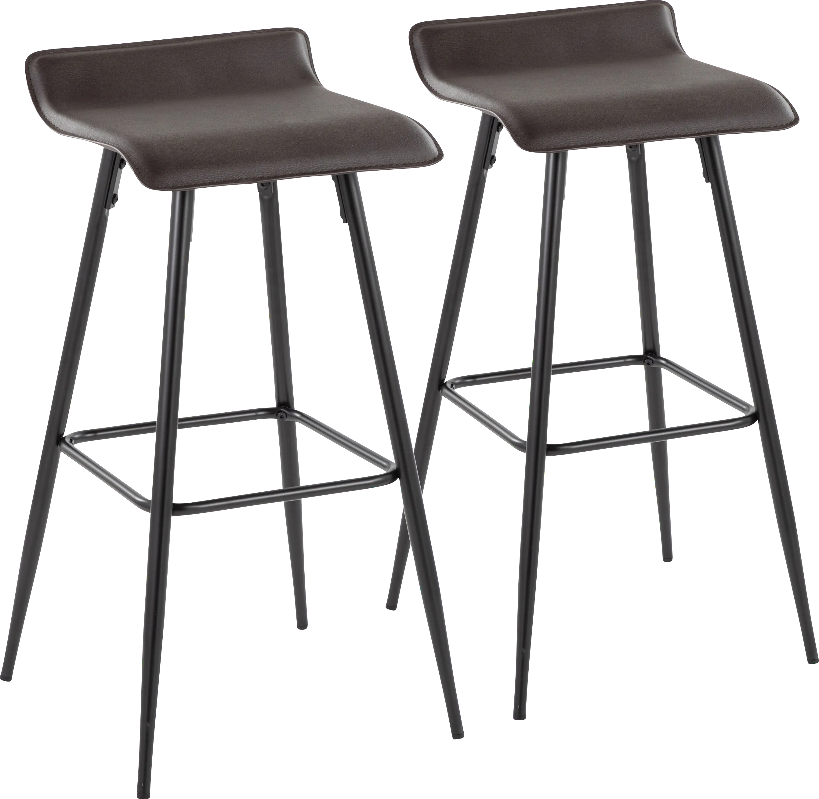 Aliceanna Espresso Barstool, Set of 2 - Thumbnail - Image 1