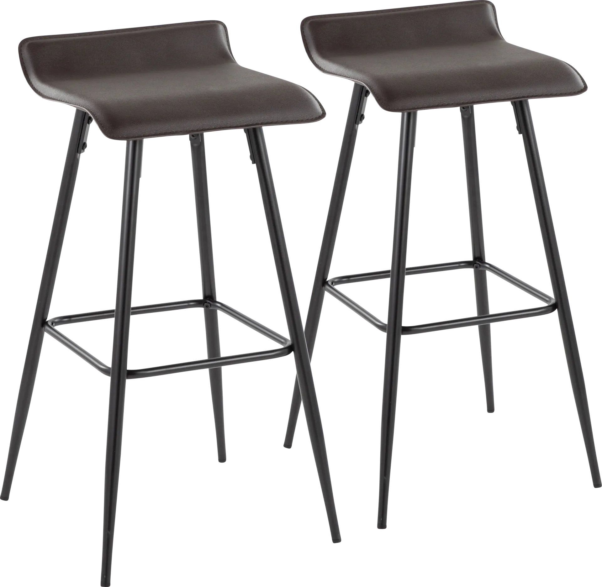 Aliceanna Espresso Barstool, Set of 2 - Image 1