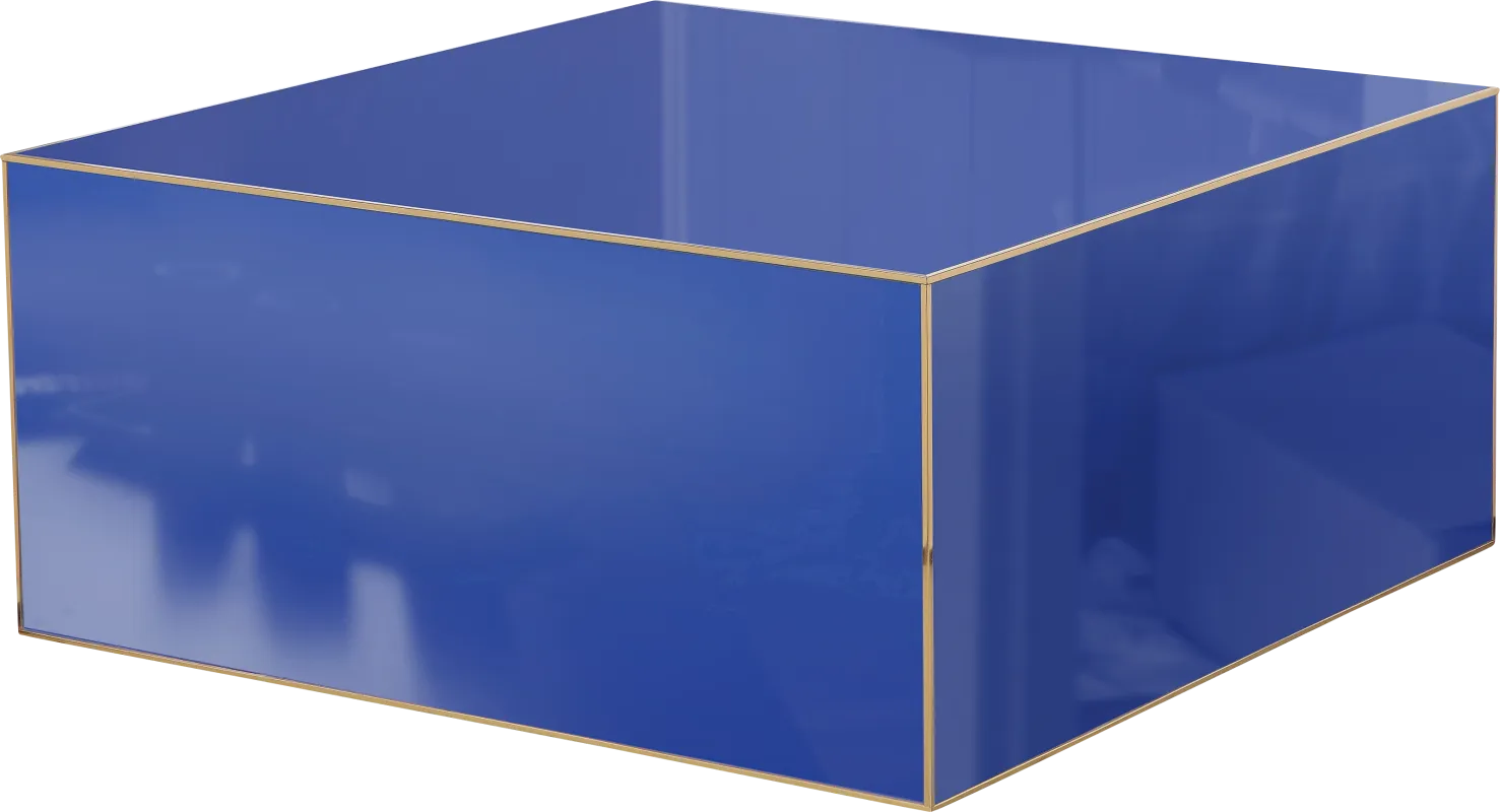 Appley Blue Cocktail Table