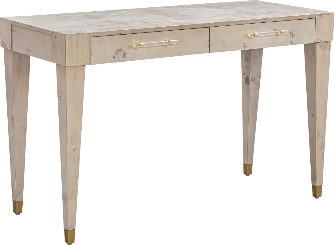 Ailshie III White Desk