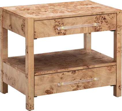 Ailshie I Brown Nightstand