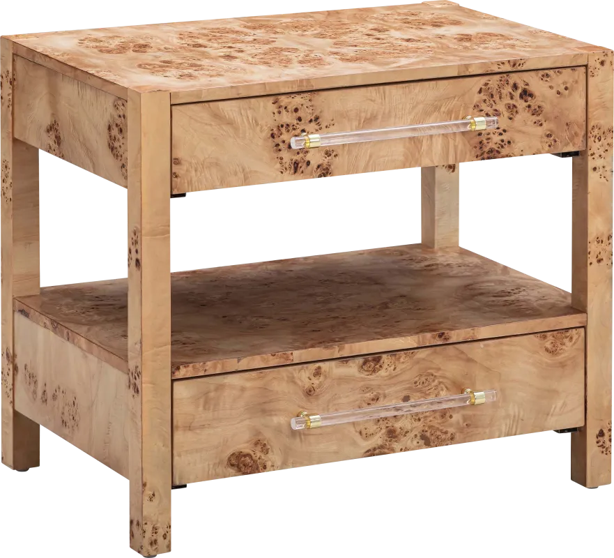 Ailshie I Brown Nightstand