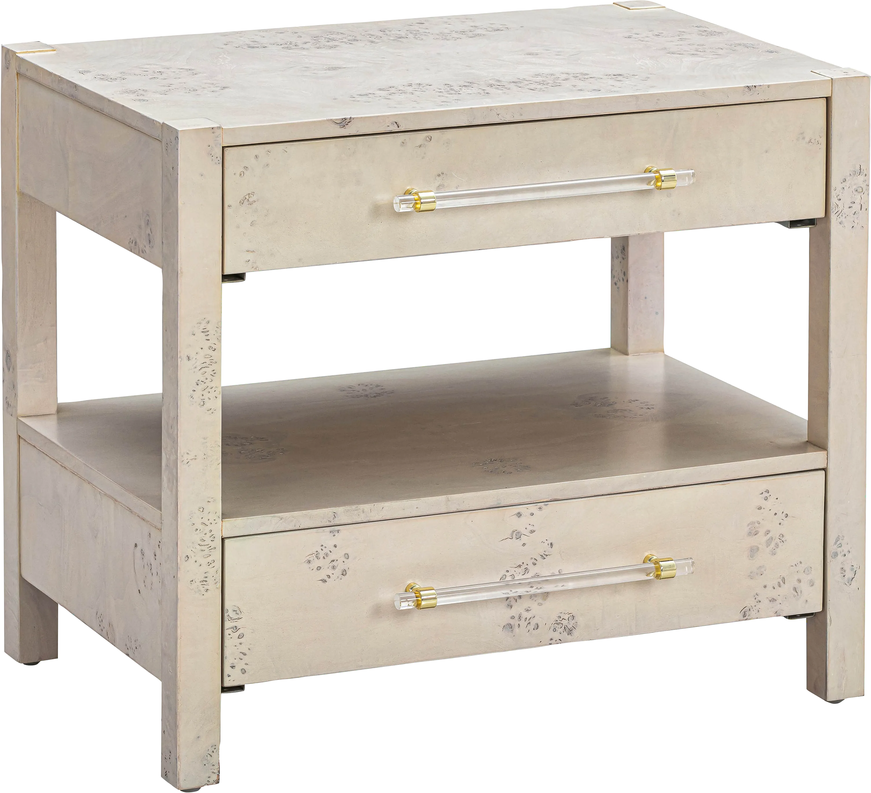 Ailshie I White Nightstand - Thumbnail - Image 1