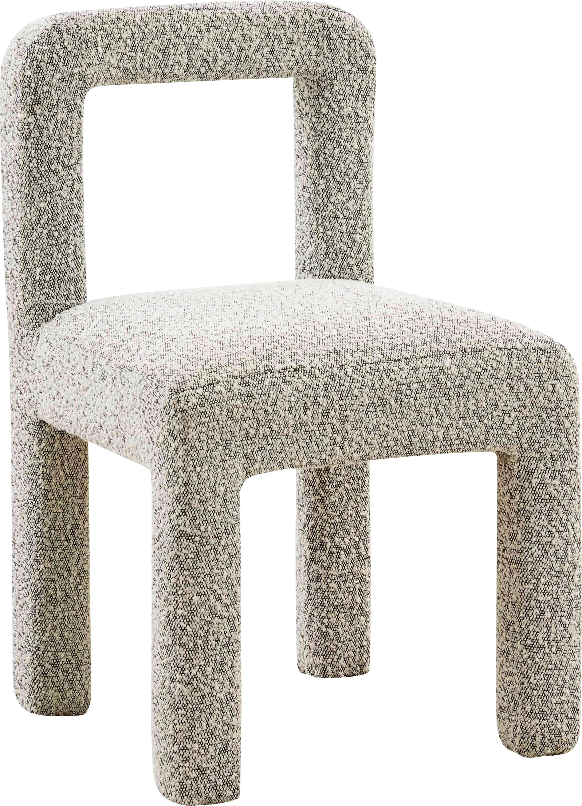 Beaudelaire Gray Side Chair - Image 1