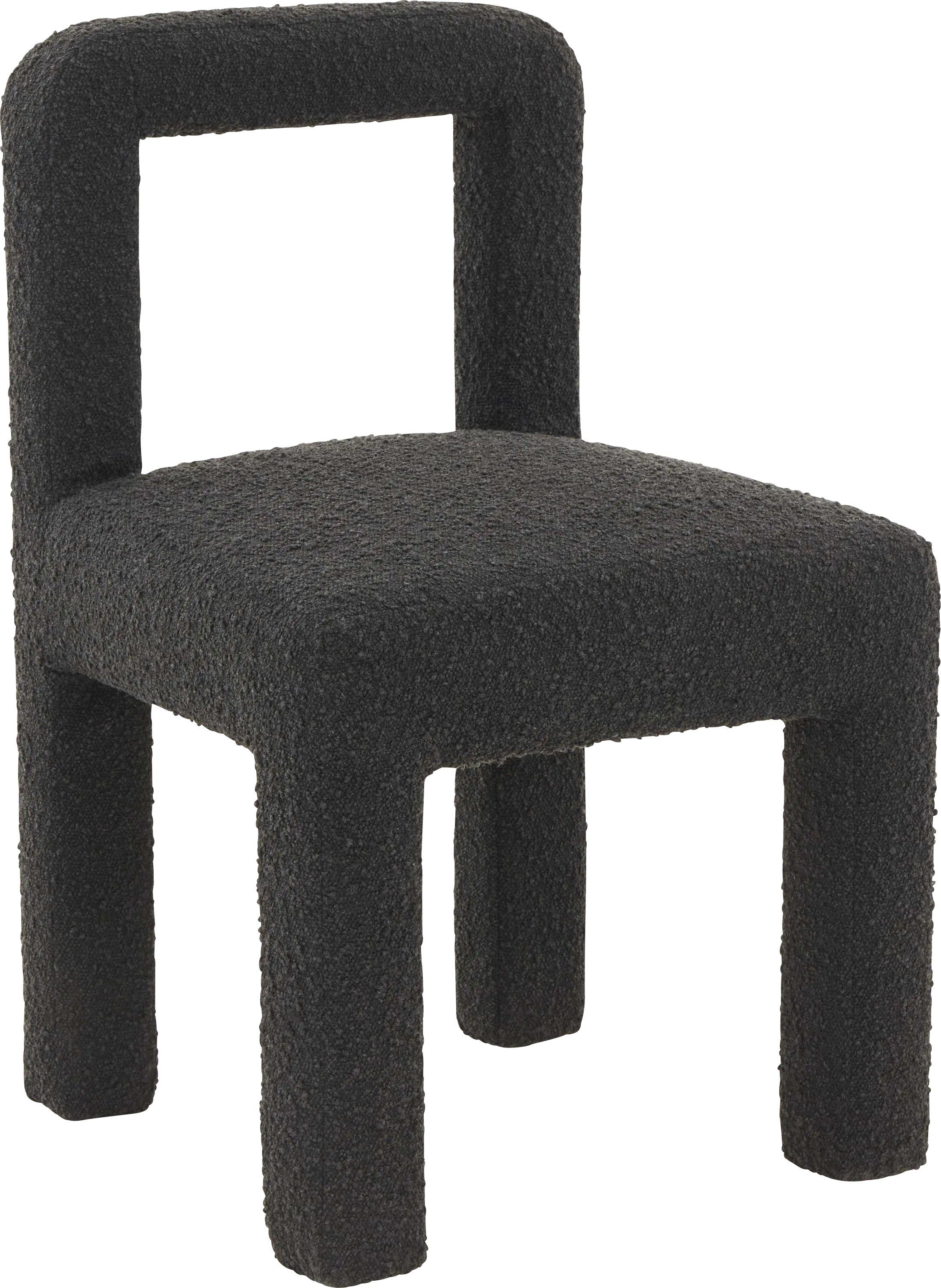 Beaudelaire Black Side Chair - Thumbnail - Image 1