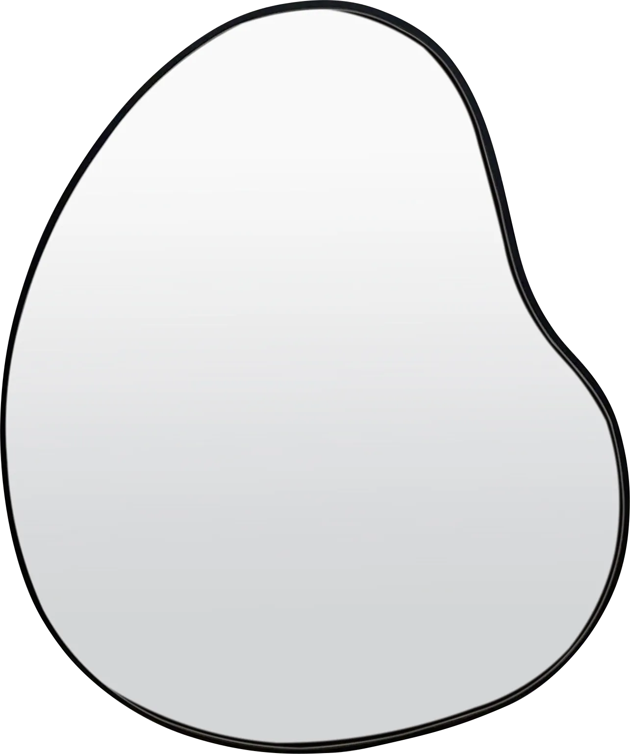 Aldercrest Black Irregular Wall Mirror - Image 1