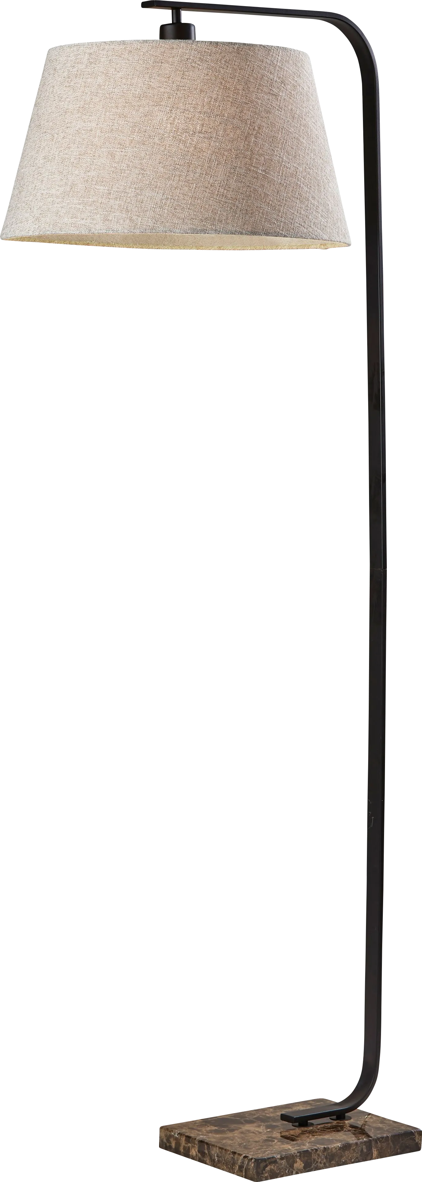 Beau Isle Black Floor Lamp - Image 1