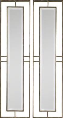 Rapalo Gold Mirror, Set of 2