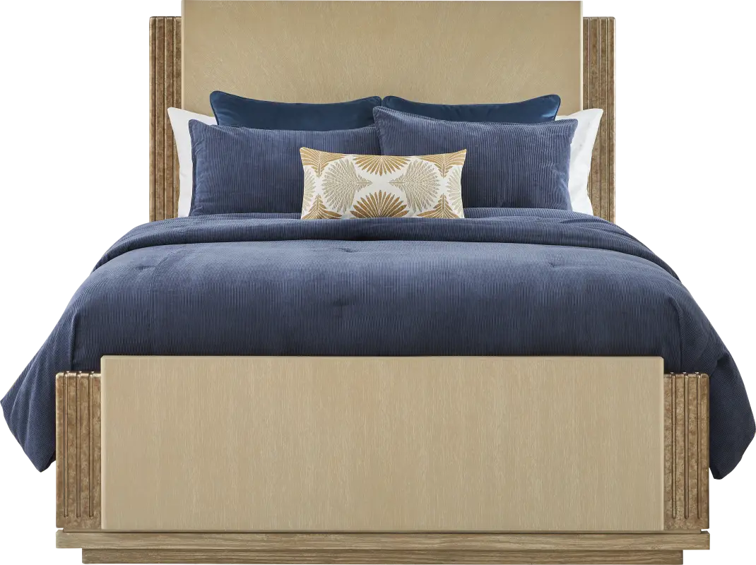 Issabela Caramel 3 Pc King Bed