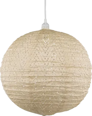 Lomen Summit Outdoor Cream Lantern