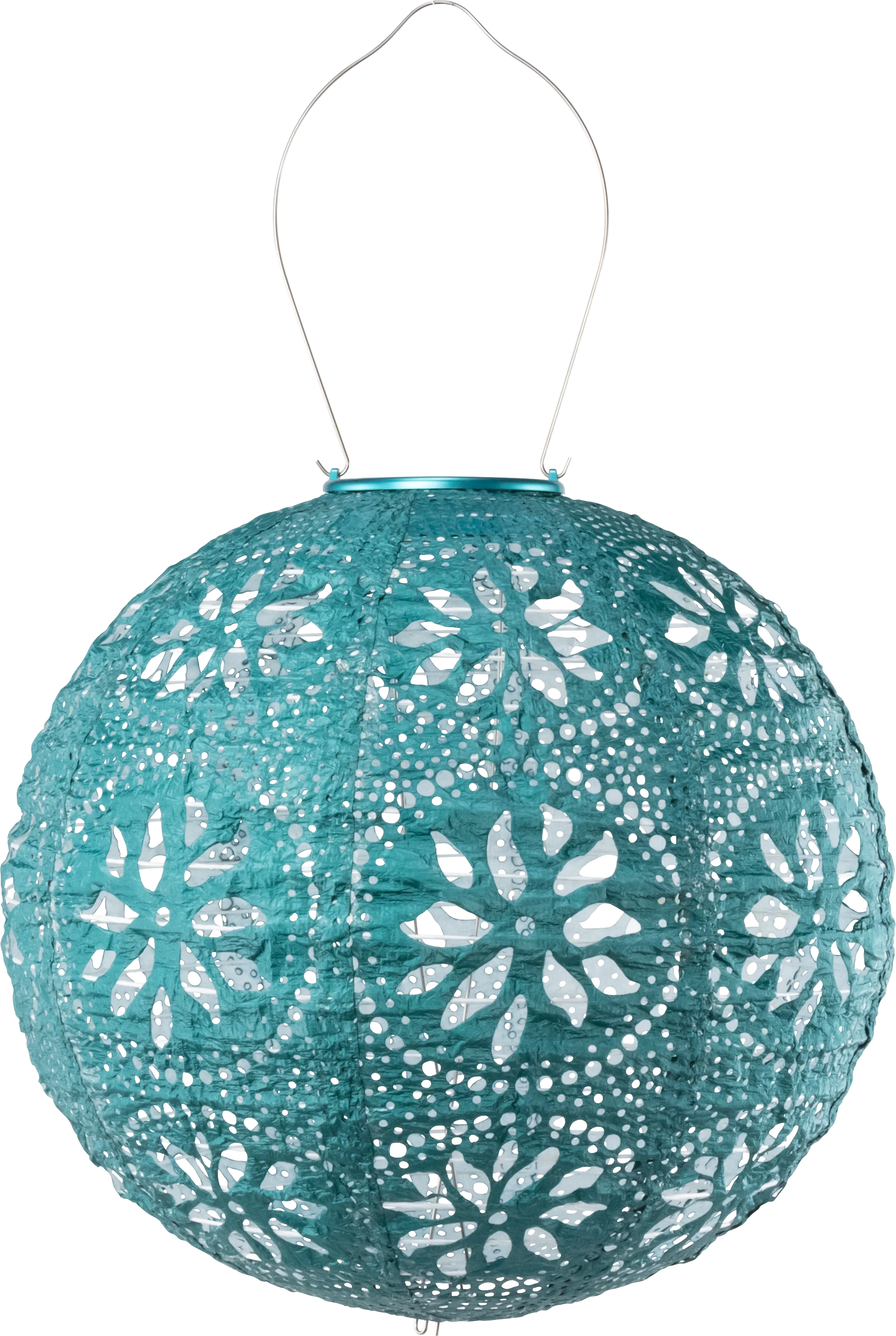 Denis Grove Outdoor Emerald Solar Lantern - Thumbnail - Image 1