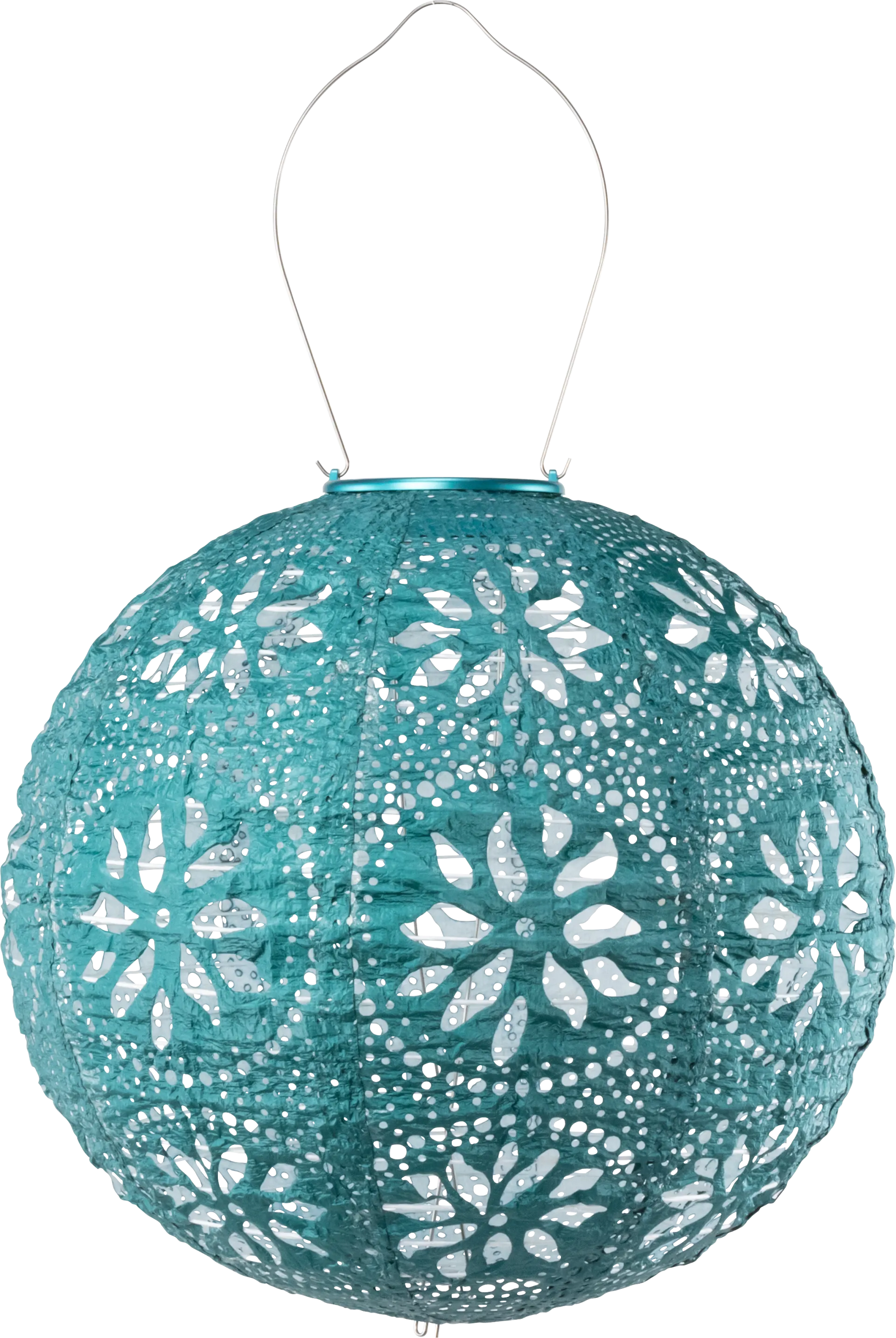 Denis Grove Outdoor Emerald Solar Lantern - Image 1