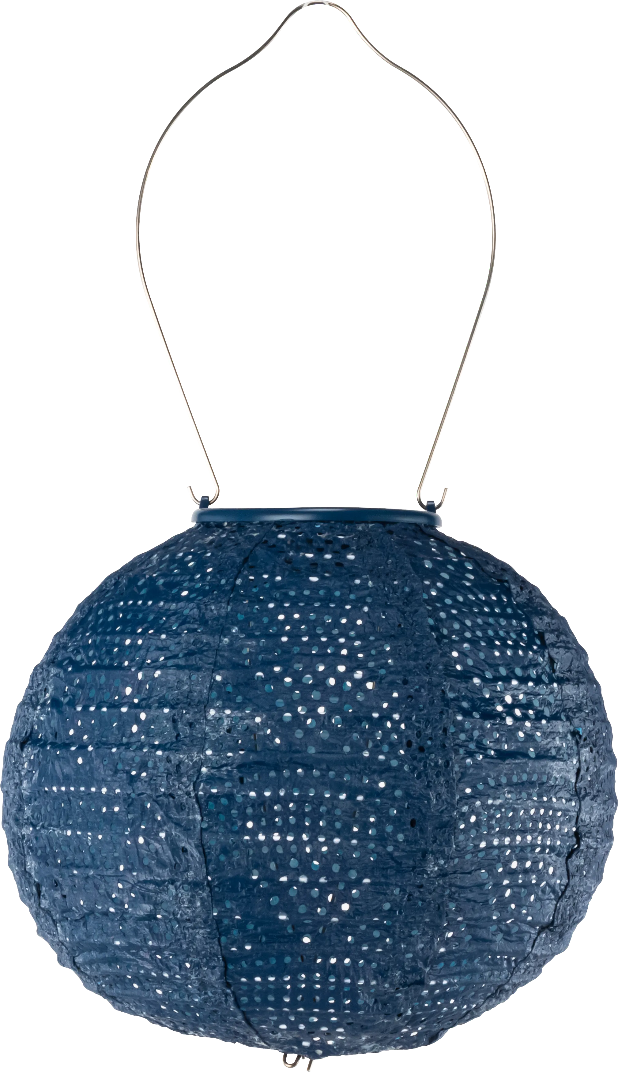 Fiyga Edge Outdoor Blue Solar Lantern - Thumbnail - Image 1