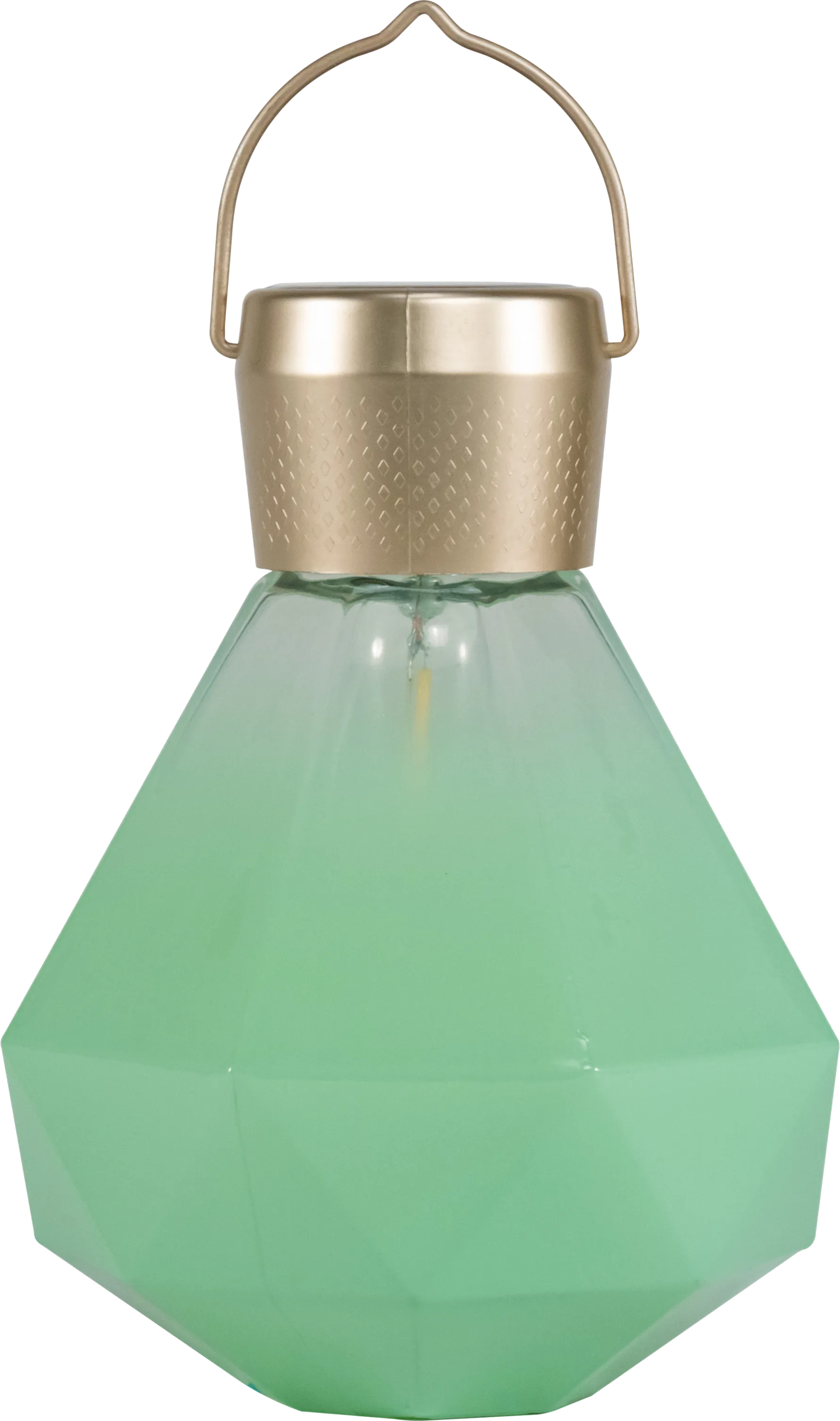 Yeser Cave Outdoor Jade Solar Lantern - Image 1