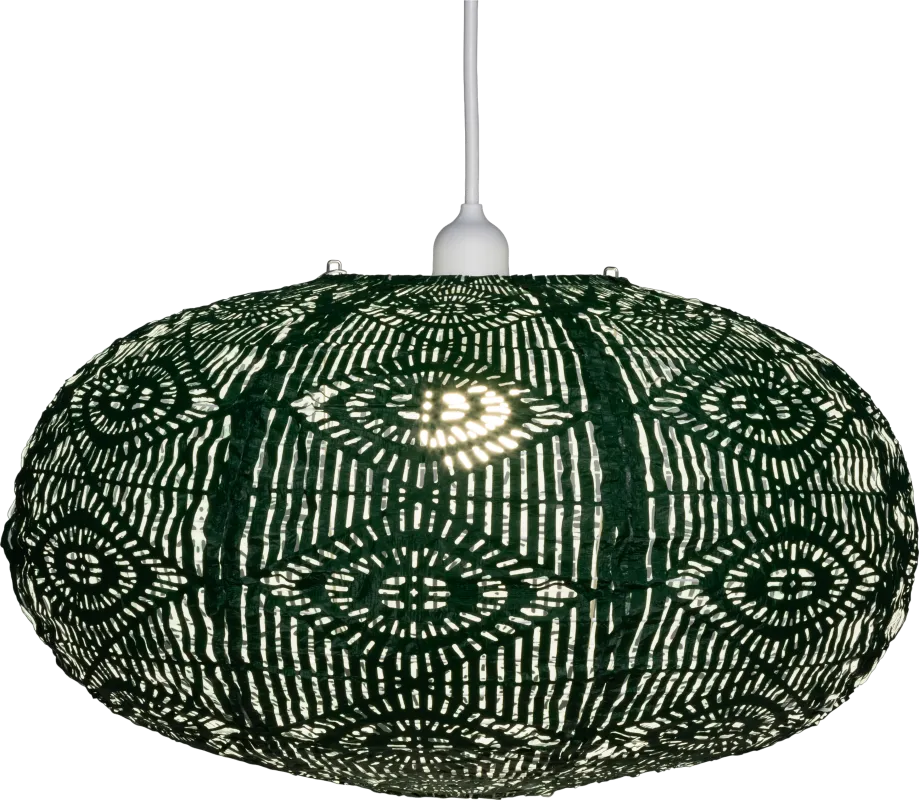 Orien Cave Outdoor Green Solar Lantern