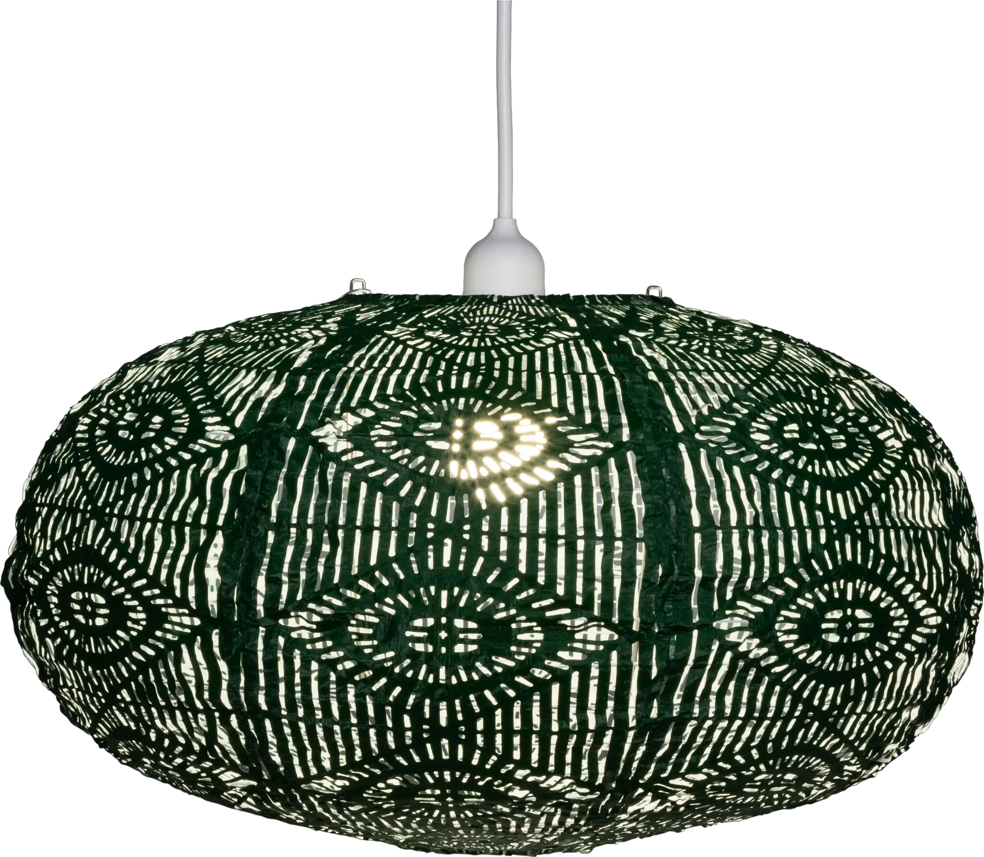 Orien Cave Outdoor Green Solar Lantern