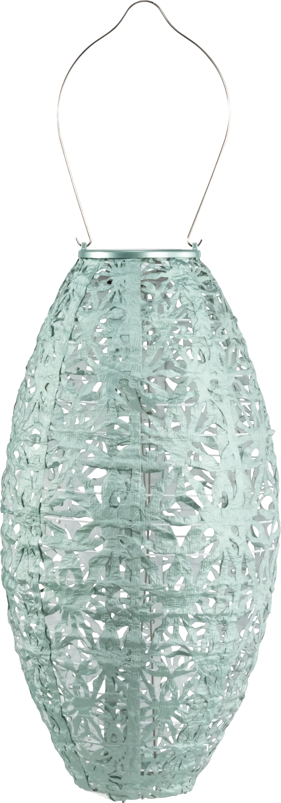 Hymin Estates Outdoor Sage Solar Lantern