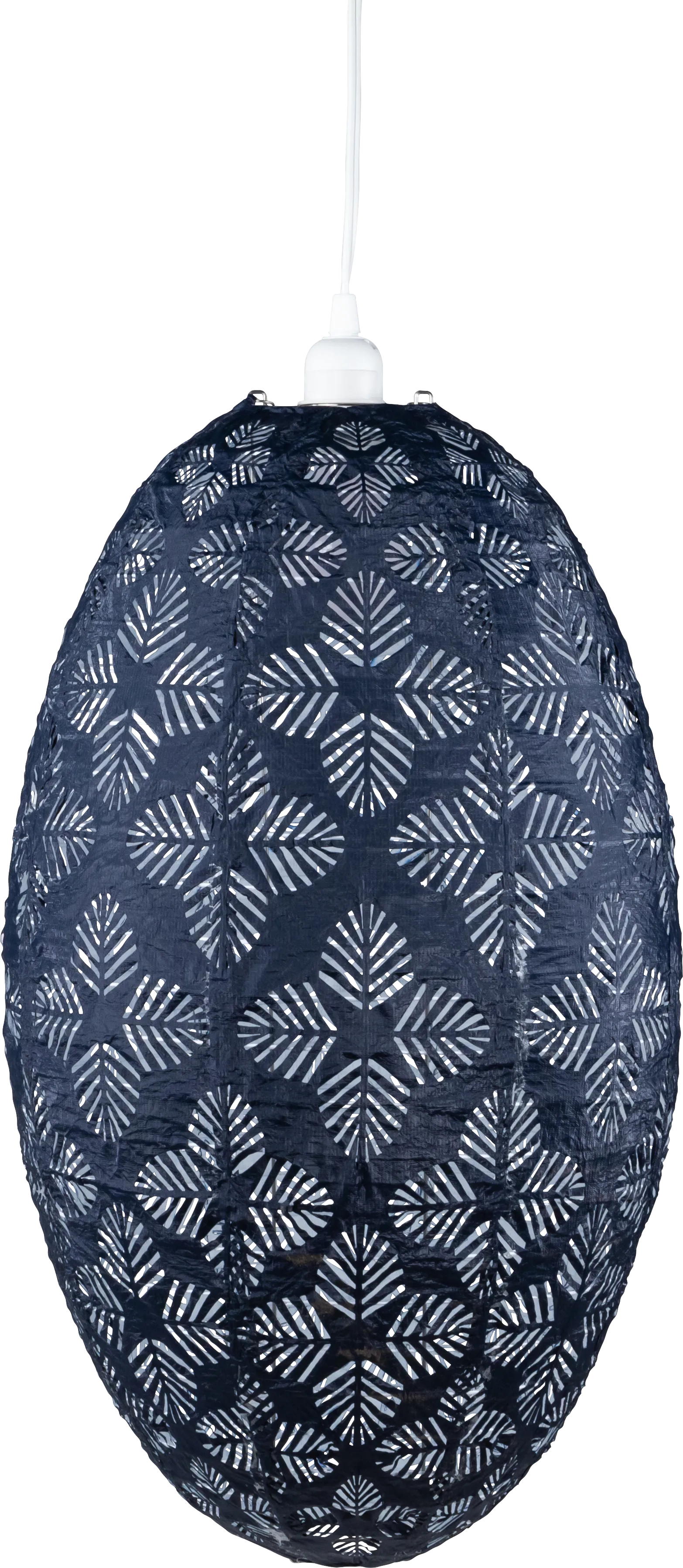 Niylha Moor Outdoor Blue Lantern - Image 1