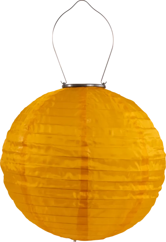 Vense Island Outdoor Yellow Solar Lantern