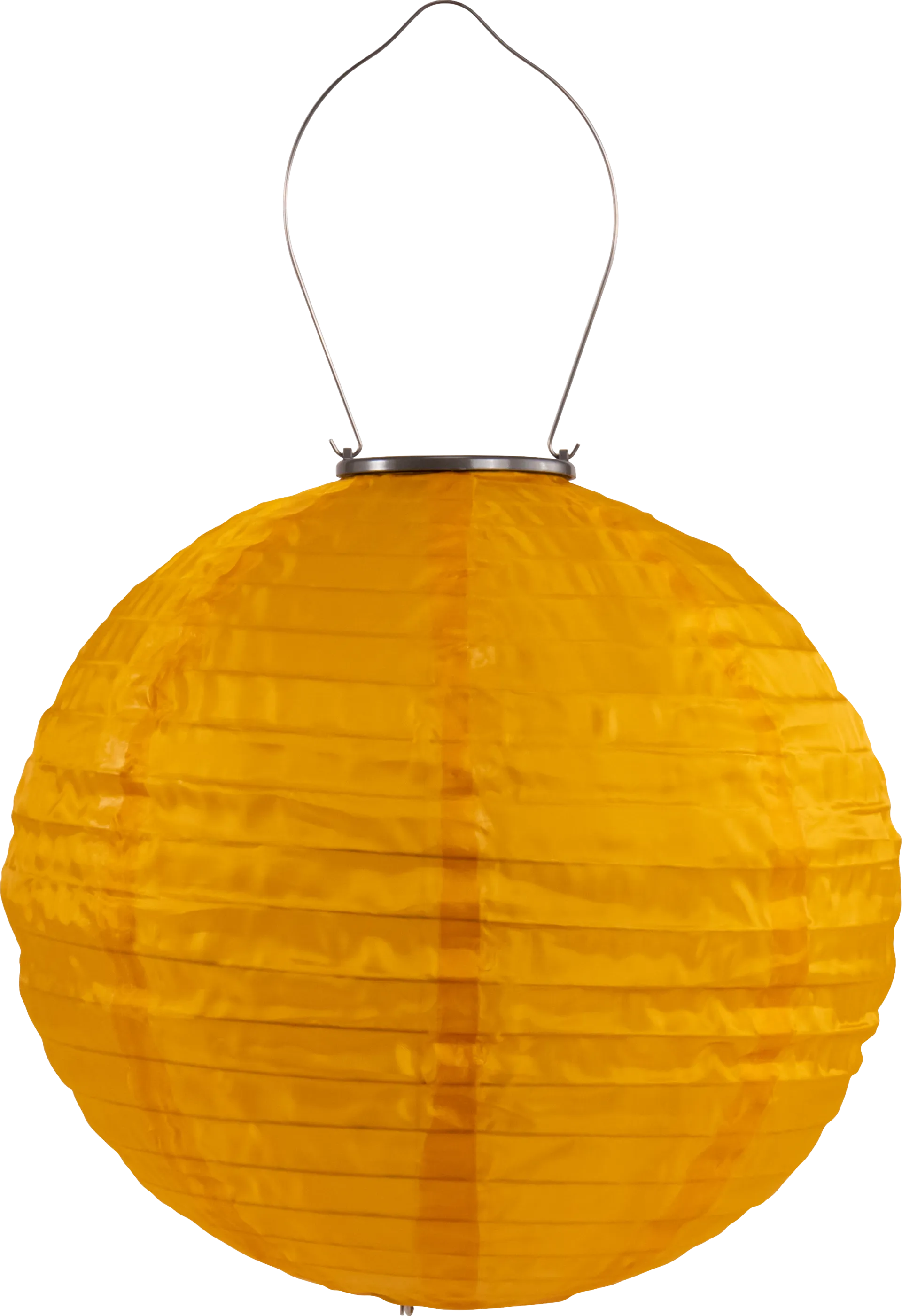 Vense Island Outdoor Yellow Solar Lantern - Image 1