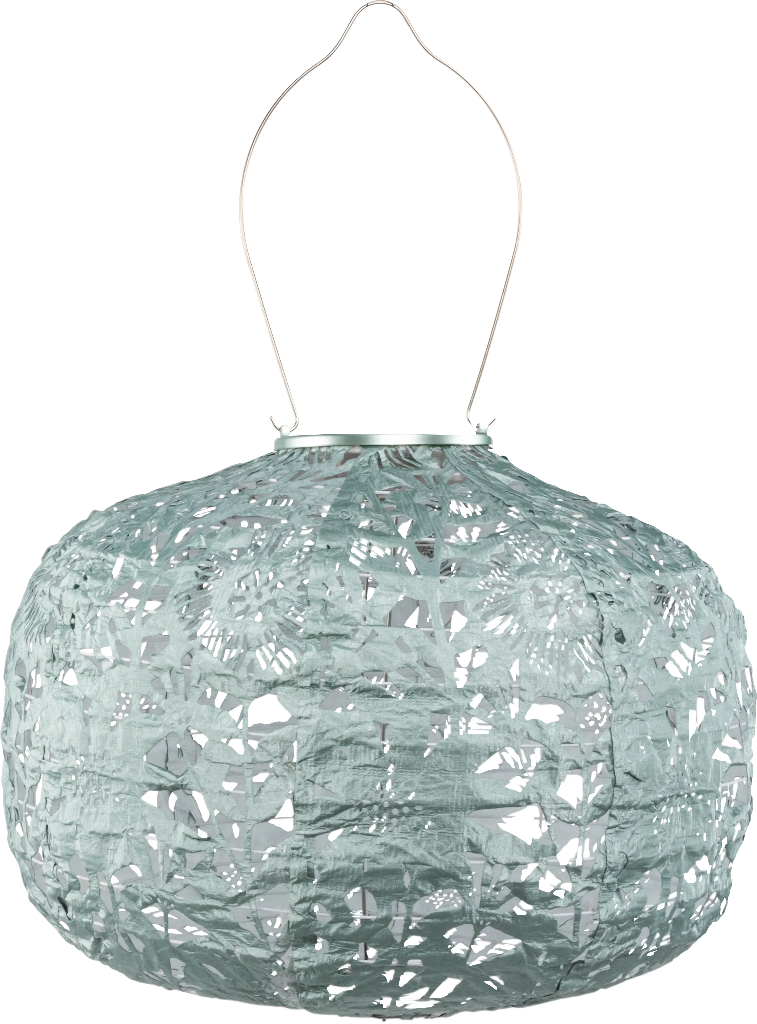 Irian Island Outdoor Sage Solar Lantern - Thumbnail - Image 1