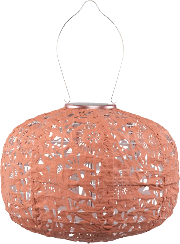 Irian Island Outdoor Clay Solar Lantern