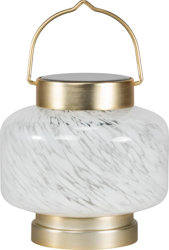 Smay Avenue Outdoor White Solar Lantern
