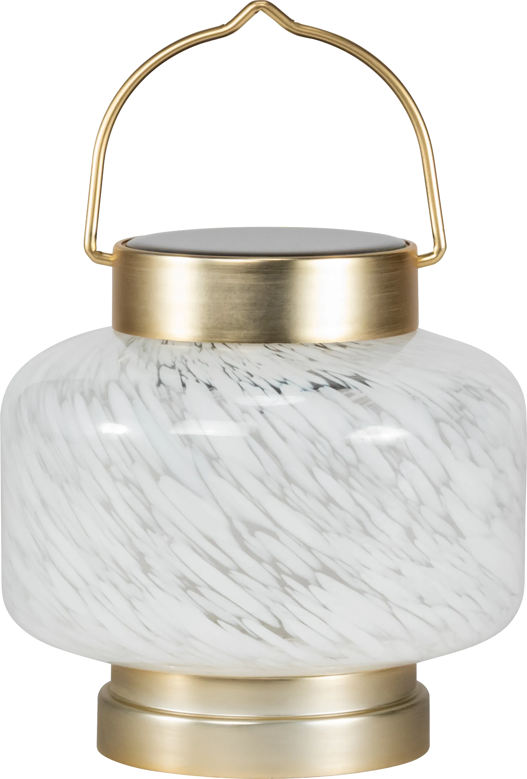 Smay Avenue Outdoor White Solar Lantern - Image 1